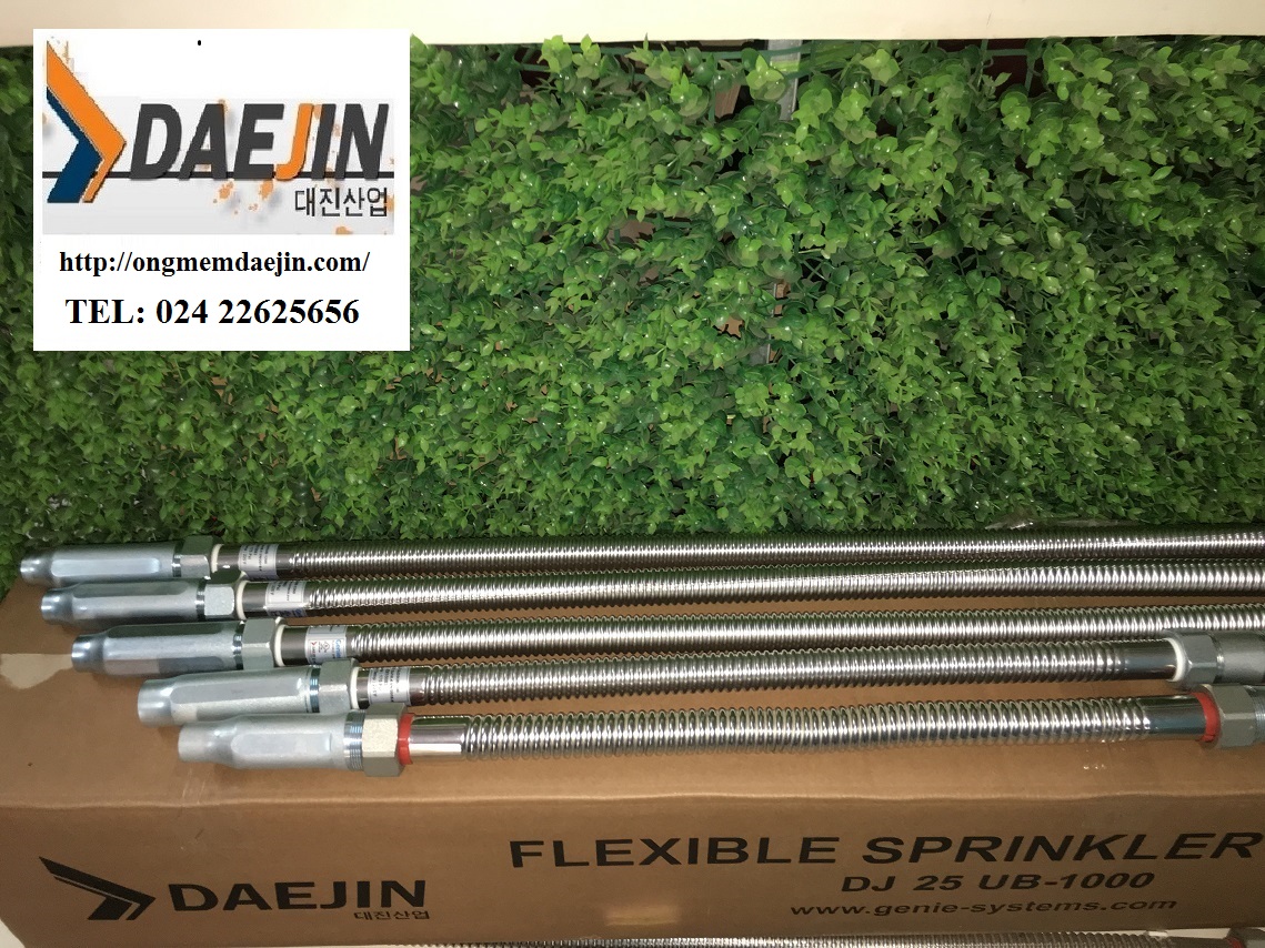 Ống mềm Daejin - nối Sprinkler D15 hoặc D20
