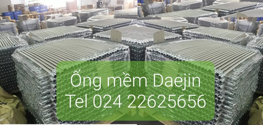 Ống mềm Daejin có kiểm định PCCC- TCVN