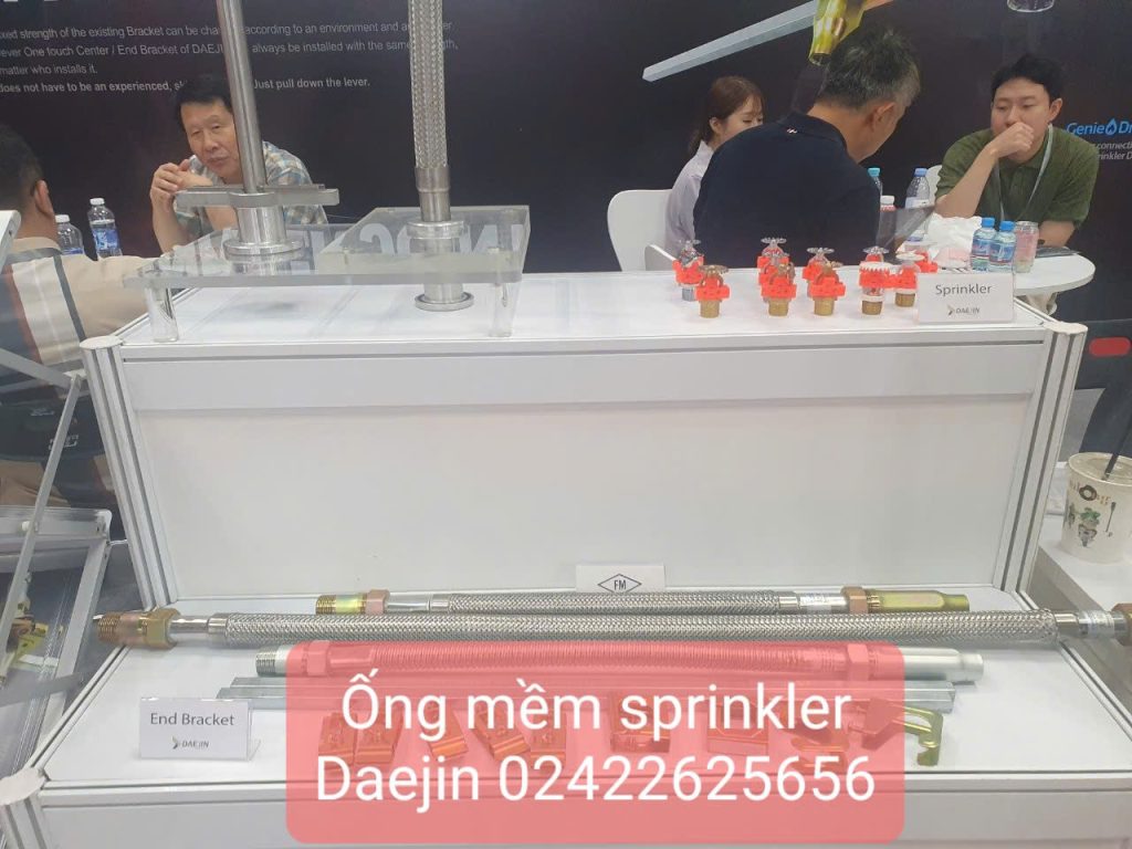 ống mềm nối sprinkler có kiểm định  năm 2024